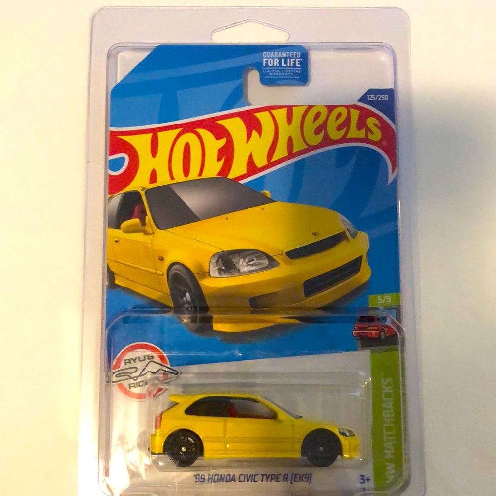 Hot wheels 99 Honda Civic Type R